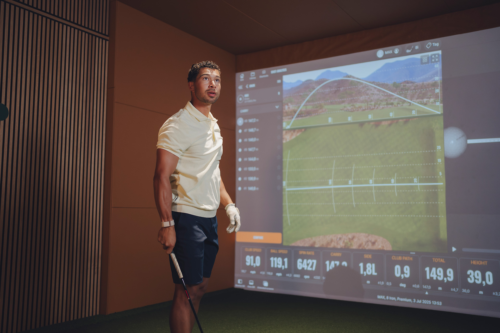 Indoor golflessen met TrackMan bij Teebox